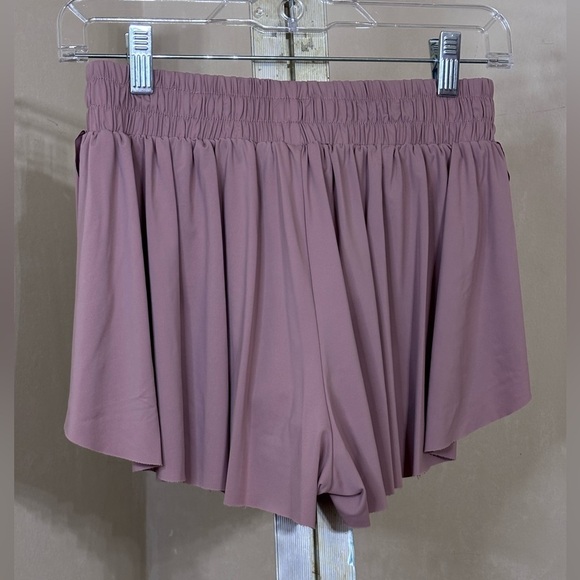 Women's Mauve Athleisure Shorts Sz Medium - Picture 5 of 8